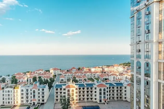 Deluxe Apart Daire, 1 Yatak Odası, Denize Sıfır (Frantsuzkyi Boulevard, 60A)