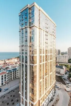 Deluxe Apart Daire, 1 Yatak Odası, Denize Sıfır (Frantsuzkyi Boulevard, 60A)