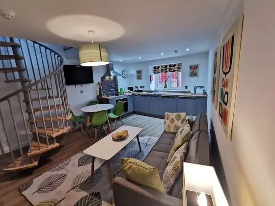 Deluxe Apart Daire, Özel Banyo, Avlu Manzaralı (1 bedroom)