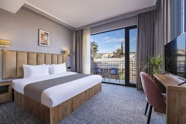 Family İki Ayrı Yataklı Oda, 1 Yatak Odası, Balkon, Şehir Manzaralı