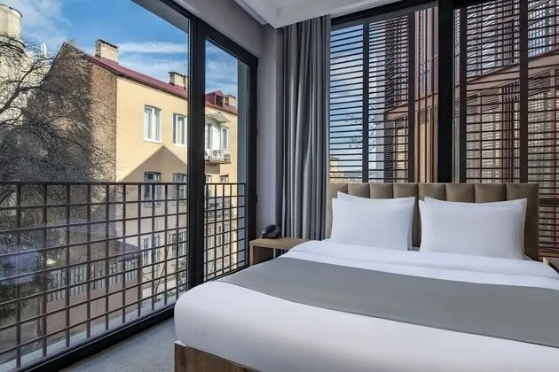 Romantic Tek Kişilik Oda, 1 Büyük (Queen) Boy Yatak, Şehir Manzaralı
