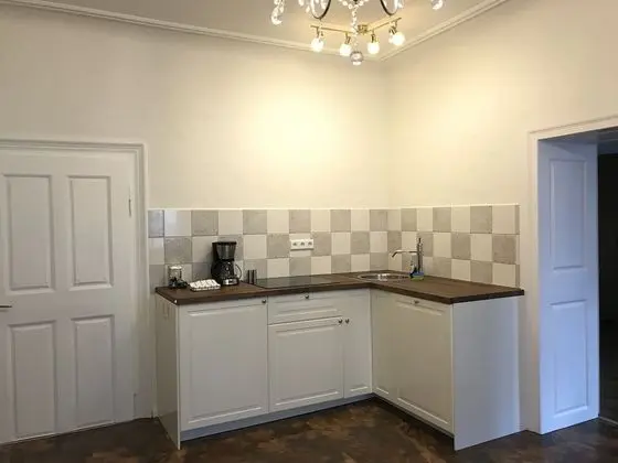 Luxury Apart Daire, 1 Yatak Odası, Sigara İçilmez, Küçük Mutfak (Bach)