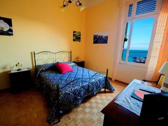 Economy Double Room Single Use, Sea View (External Bathroom)