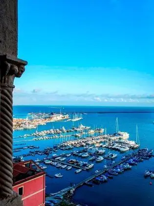 Economy Double Room Single Use, Sea View (External Bathroom)