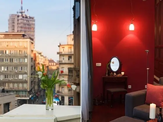 City Apart Daire, 1 Yatak Odası, Teras, Şehir Manzaralı
