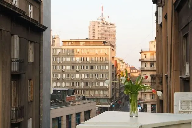 City Apart Daire, 1 Yatak Odası, Teras, Şehir Manzaralı