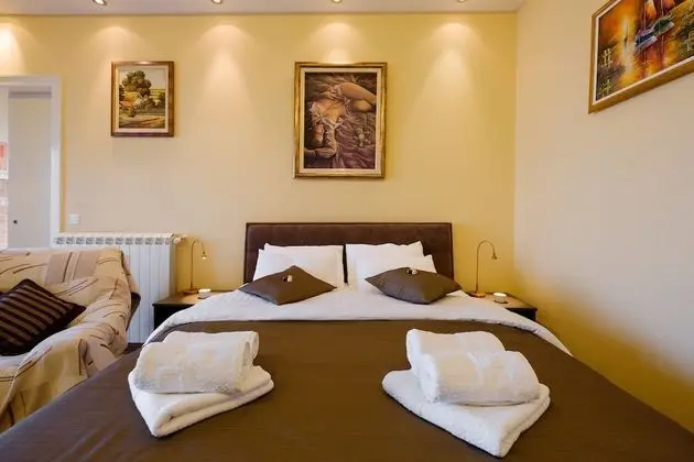 City Apart Daire, 1 Büyük (Queen) Boy Yatak ve Çekyat, Balkon, Şehir Manzaralı