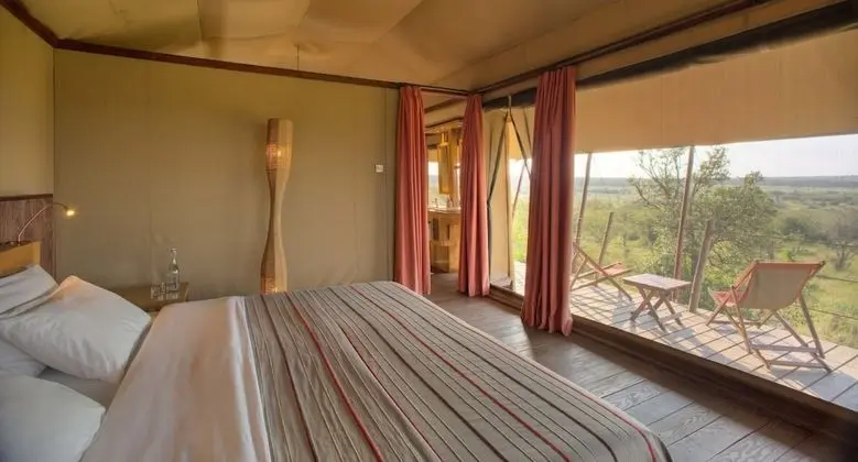 Deluxe Tek Büyük veya İki Ayrı Yataklı Oda, Teras, Vadi Manzaralı (Safaris included)