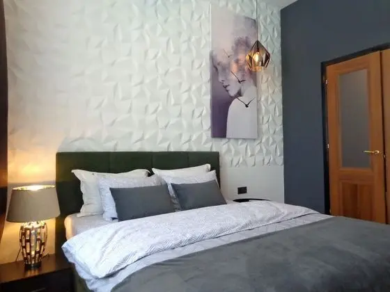 Deluxe Apart Daire, 2 Yatak Odası (Liuteranskaya, 3, ap. 39)