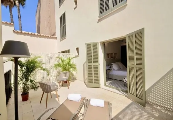 Standard Tek Büyük Yataklı Oda, Teras