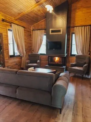 Deluxe Aile Odası, Yayla Manzaralı, Şömineli