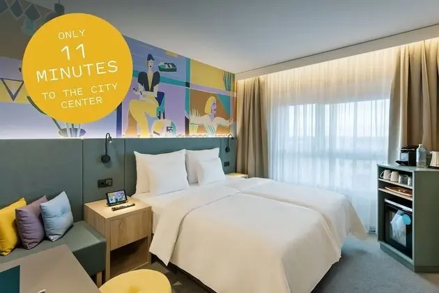 Bedroom with shower