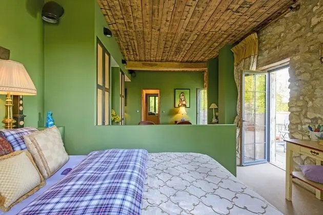 Deluxe Tek Büyük Yataklı Oda, Banyolu/Duşlu (Lucques)