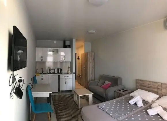 Deluxe Stüdyo, 1 Çift Kişilik Yatak ve Çekyat, Sigara İçilebilir, Deniz Manzaralı