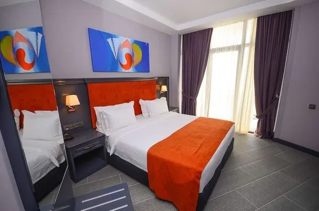 Deluxe Tek Büyük Yataklı Oda, 1 En Büyük (King) Boy Yatak, Deniz Manzaralı, Plaj Kenarı
