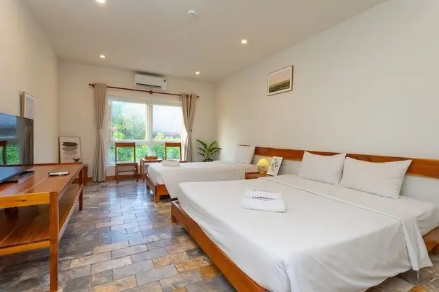 Superior Üç Kişilik Oda, 1 Yatak Odası, Resort Manzaralı, Bahçeli