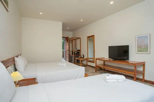 Superior Üç Kişilik Oda, 1 Yatak Odası, Resort Manzaralı, Bahçeli