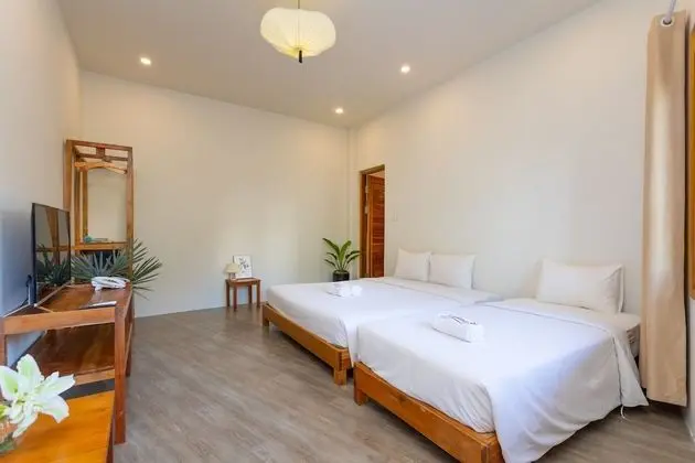 Superior Üç Kişilik Oda, 1 Yatak Odası, Resort Manzaralı, Bahçeli