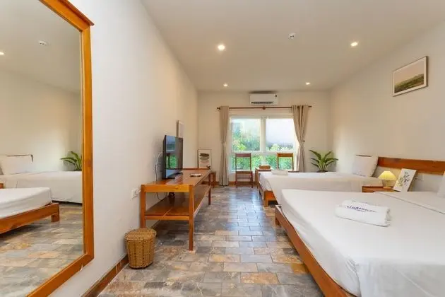 Superior Üç Kişilik Oda, 1 Yatak Odası, Resort Manzaralı, Bahçeli
