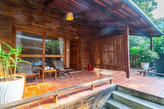 Superior Üç Kişilik Oda, 1 Yatak Odası, Resort Manzaralı, Bahçeli