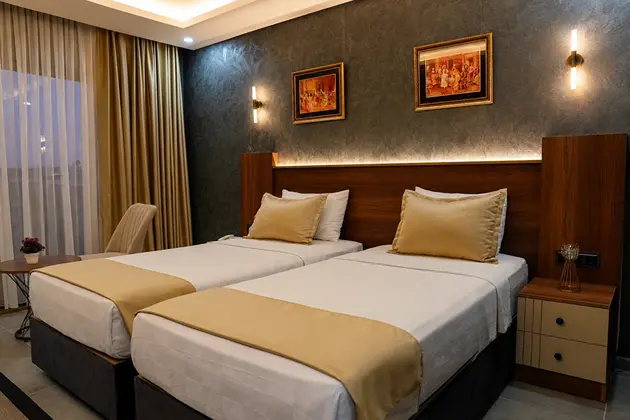 Standart İki Ayrı Yataklı Şehir manzarası Oda