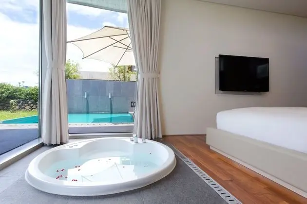Villa, 1 Yatak Odası, Kişiye Özel Havuzlu, Havuz Manzaralı (honeymoon)