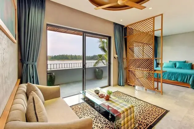 Deluxe Stüdyo, 1 Yatak Odası, Balkon, Nehir Manzaralı