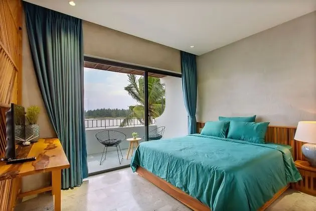 Deluxe Stüdyo, 1 Yatak Odası, Balkon, Nehir Manzaralı