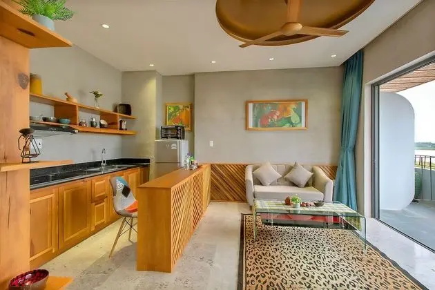 Deluxe Stüdyo, 1 Yatak Odası, Balkon, Nehir Manzaralı