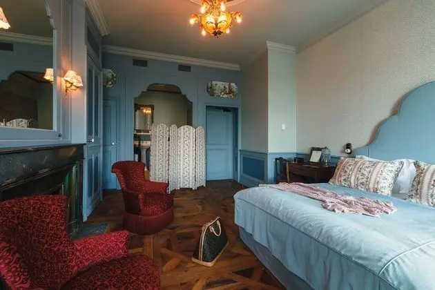 Premium Tek Büyük Yataklı Oda, Küvet, Şehir Manzaralı (Shower)