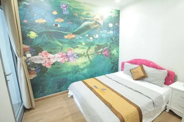 Deluxe Apart Daire, 2 Yatak Odası, Bahçe Manzaralı