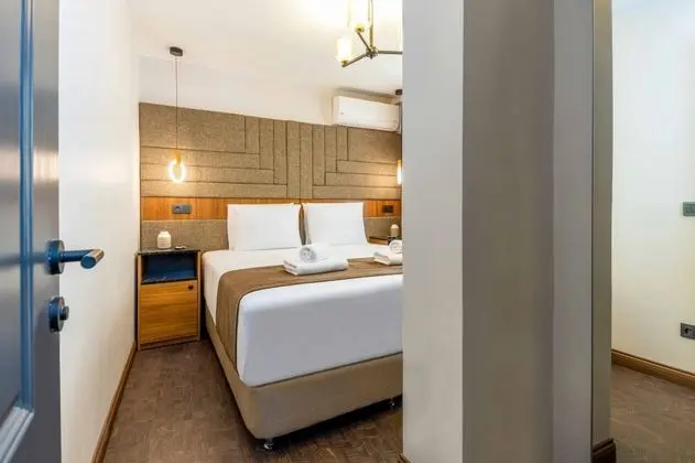 Tek Yatak Odali Luxury Daire Türk Hamamlı