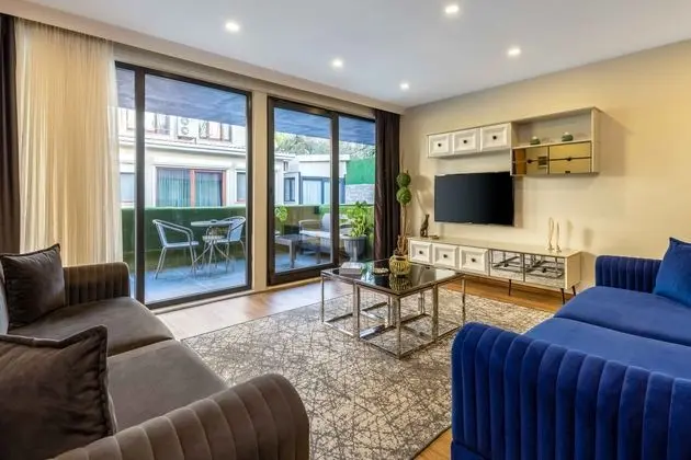 Tek Yatak Odali Luxury  Daire Havuz Erişimli