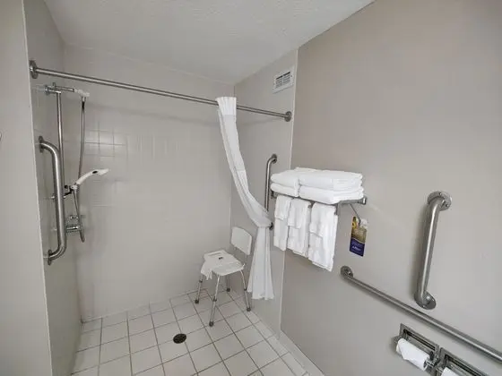 Oda, 2 Büyük (Queen) Boy Yatak, Engellilere Uygun, Sigara İçilmez (Mobility, Roll-in Shower)
