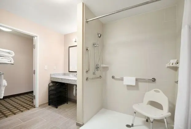Oda, 2 Büyük (Queen) Boy Yatak, Engellilere Uygun, Sigara İçilmez (Roll-In Shower)