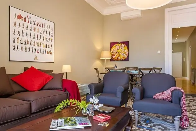 Deluxe Apart Daire, 2 Yatak Odası, 2 Banyolu (Passeig de Gracia, 51)