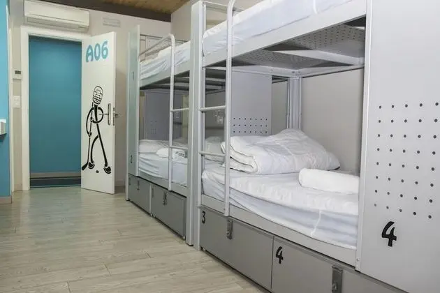 Ortak Ranzalı Oda, Karma Ranzalı Oda, Özel Banyo (12 beds)