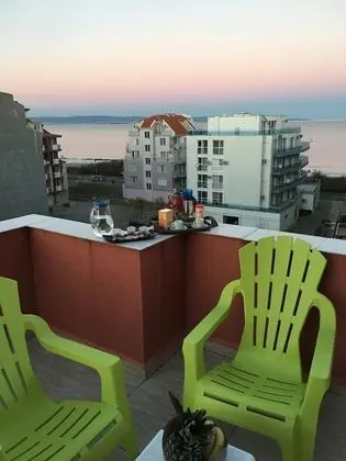 Apart Daire, 2 Yatak Odası, Deniz Manzaralı