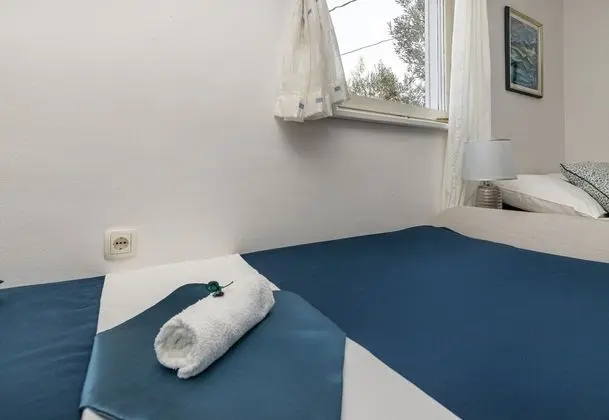 Family Stüdyo, 1 Çift Kişilik Yatak, Bahçeli (Beach Apartment Alenka Blue)