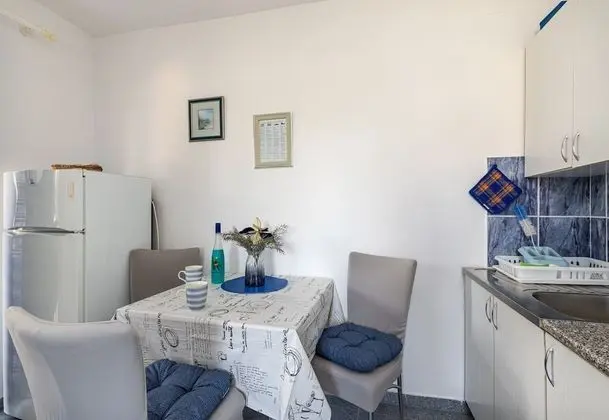 Family Stüdyo, 1 Çift Kişilik Yatak, Bahçeli (Beach Apartment Alenka Blue)