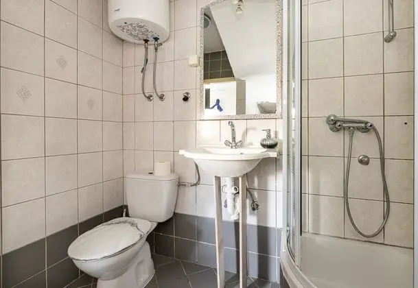 Family Stüdyo, 1 Çift Kişilik Yatak, Bahçeli (Beach Apartment Alenka Blue)