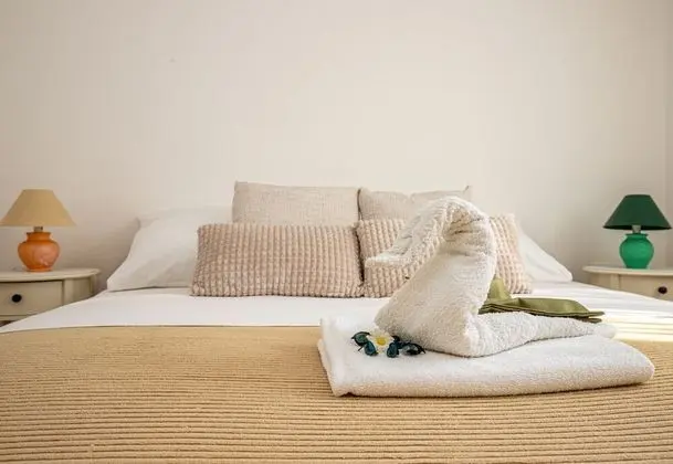 Family Apart Daire, 1 Çift Kişilik Yatak ve Çekyat, Bahçeli (Beach Apartment Alenka Green)