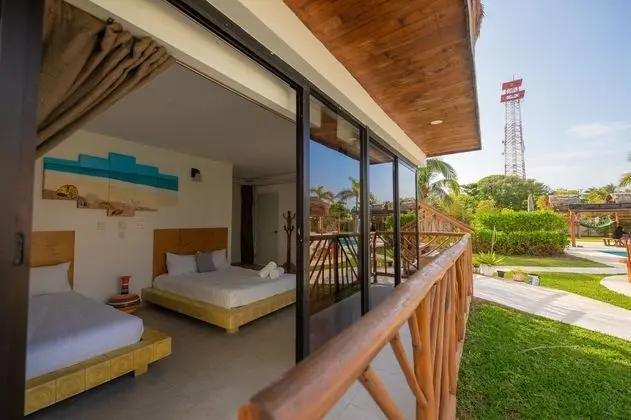Palapa Family Suite Pool view