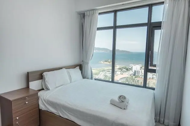 Deluxe Apart Daire, 2 Yatak Odası, Kısmi Deniz Manzaralı