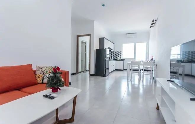 Deluxe Apart Daire, 2 Yatak Odası, Kısmi Deniz Manzaralı