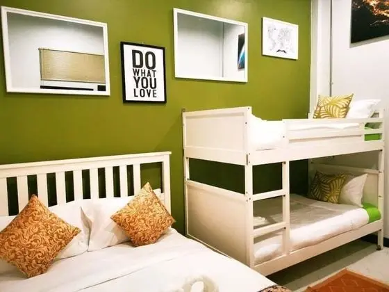 Family Room with Shared Bathroom