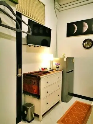 Family Room with Shared Bathroom