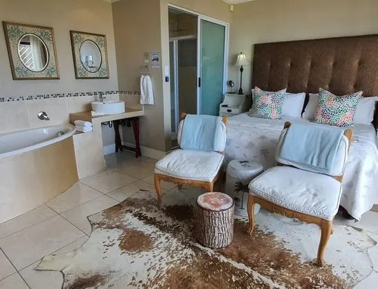 Luxury Oda, 1 Yatak Odası, Okyanus Manzaralı, Bahçeli