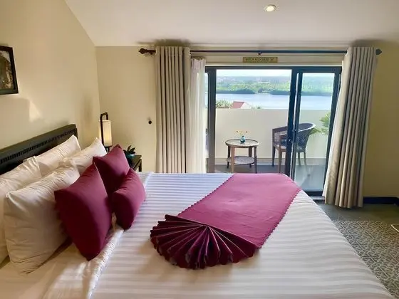 Deluxe Oda, 1 Büyük (Queen) Boy Yatak, Balkon (Rooftop Room, Riverside View)