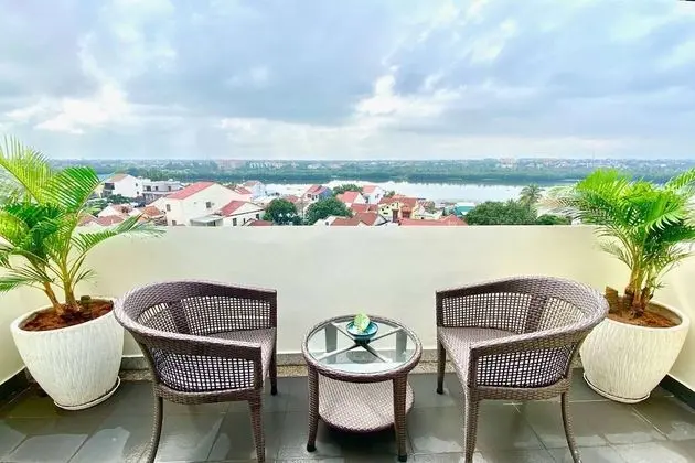 Deluxe Oda, 1 Büyük (Queen) Boy Yatak, Balkon (Rooftop Room, Riverside View)